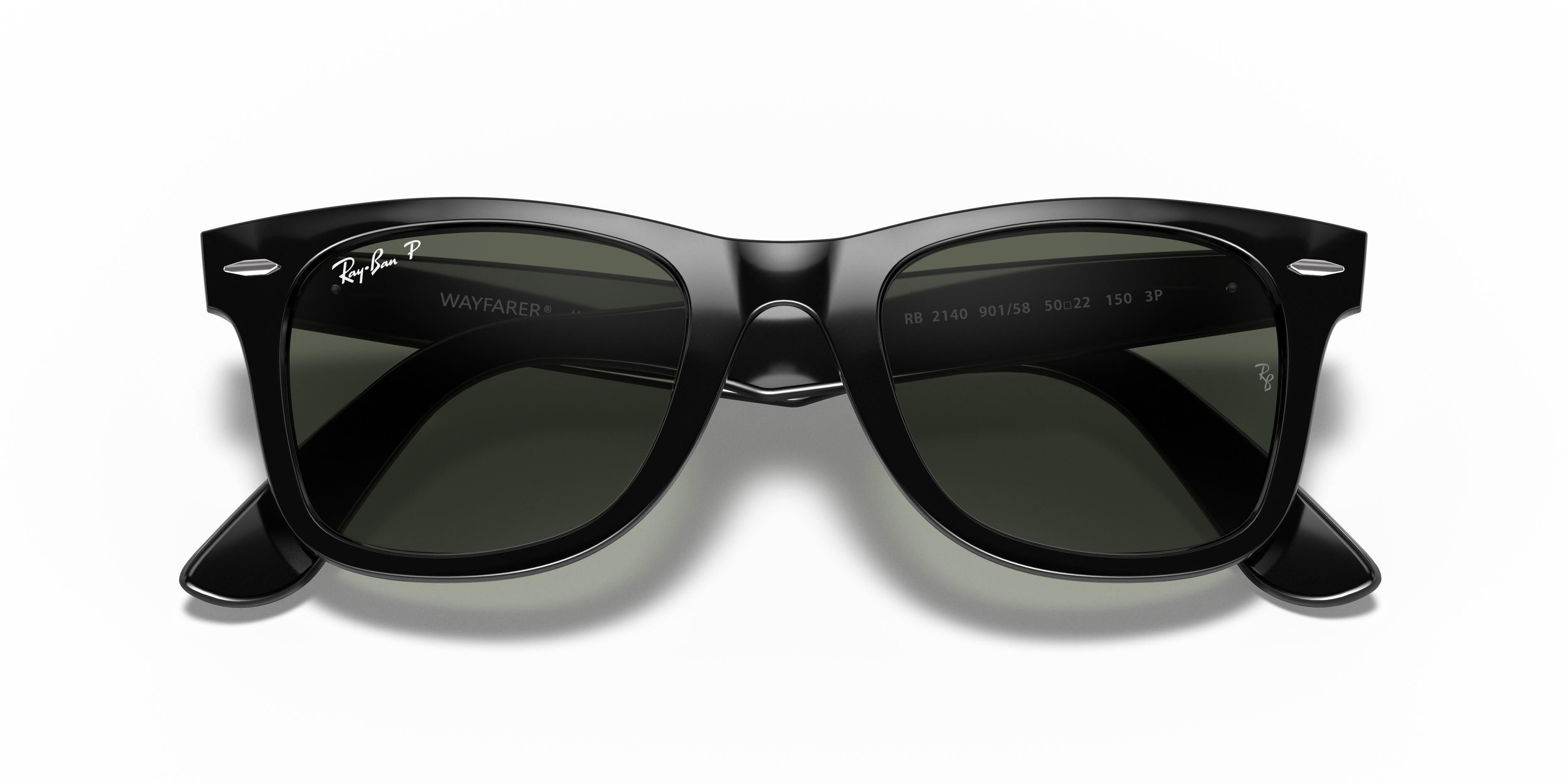 RAY-BAN WAYFARER 2140 BLACK POLARIZED