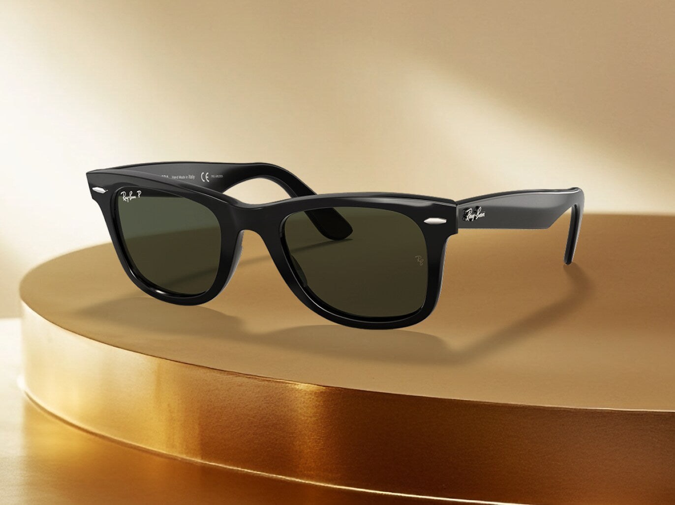 RAY-BAN WAYFARER 2140 BLACK POLARIZED