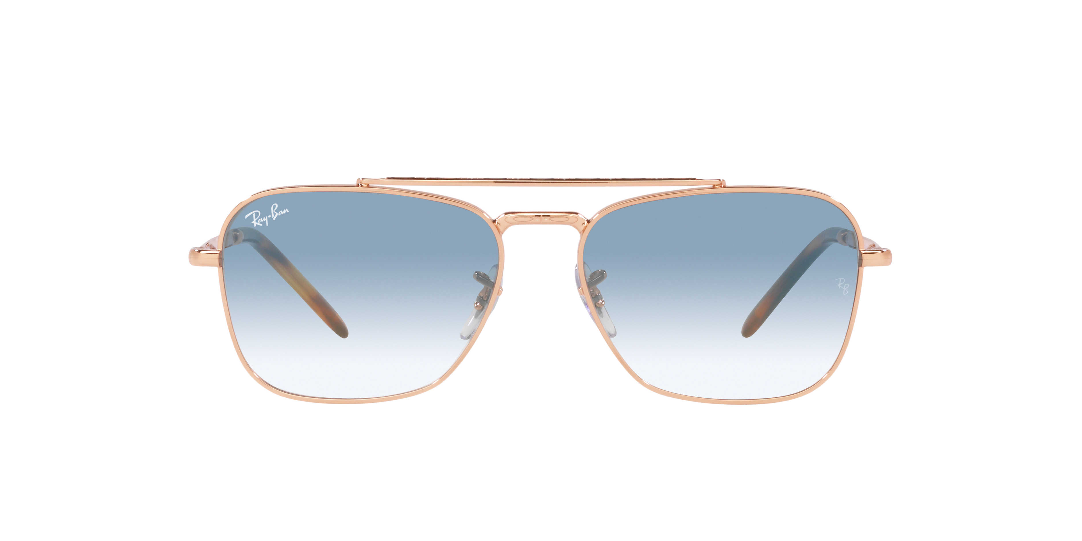 RAY BAN NEW CARAVAN -ROSE GOLD