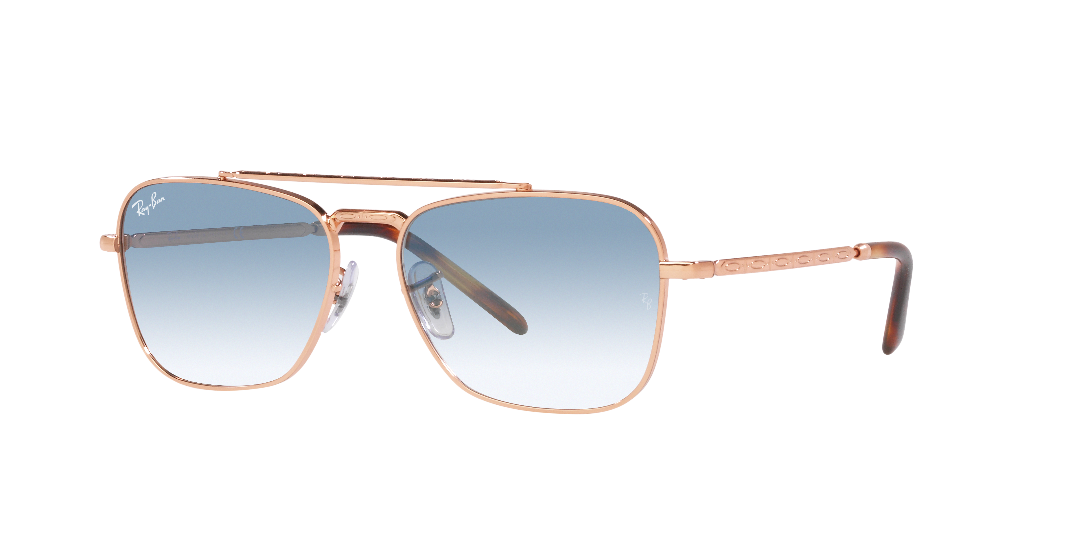 RAY BAN NEW CARAVAN -ROSE GOLD