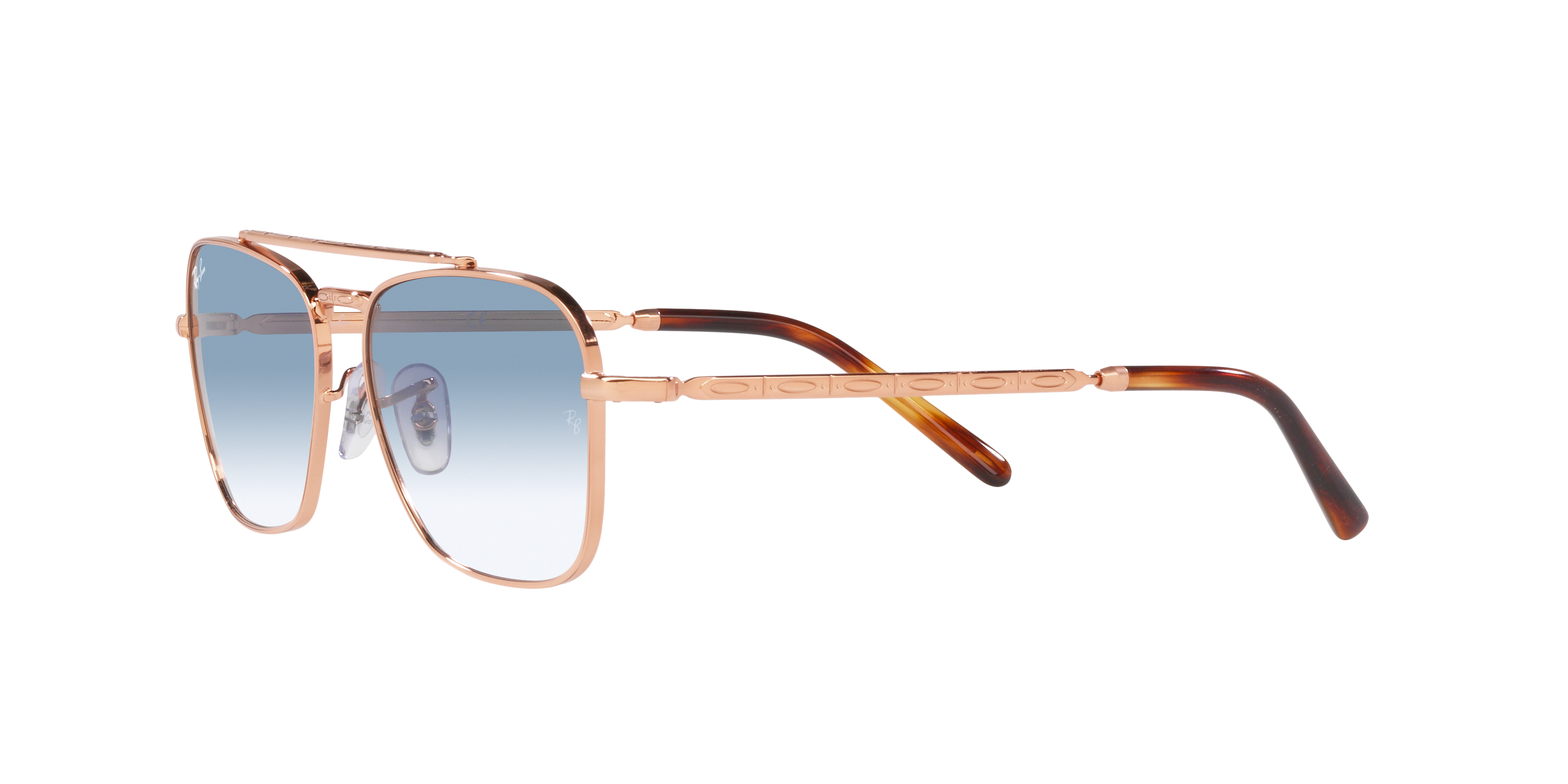 RAY BAN NEW CARAVAN -ROSE GOLD