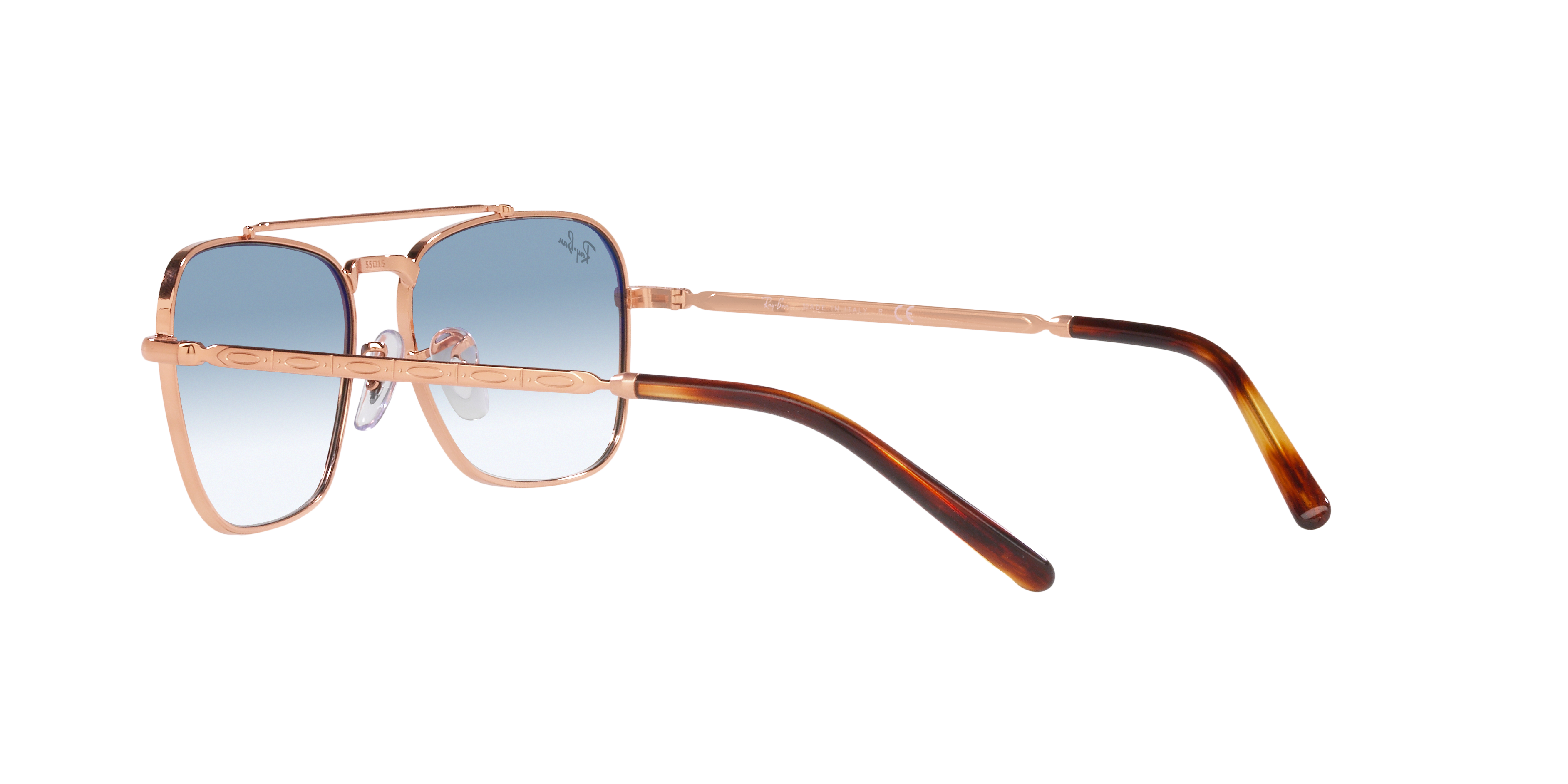 RAY BAN NEW CARAVAN -ROSE GOLD