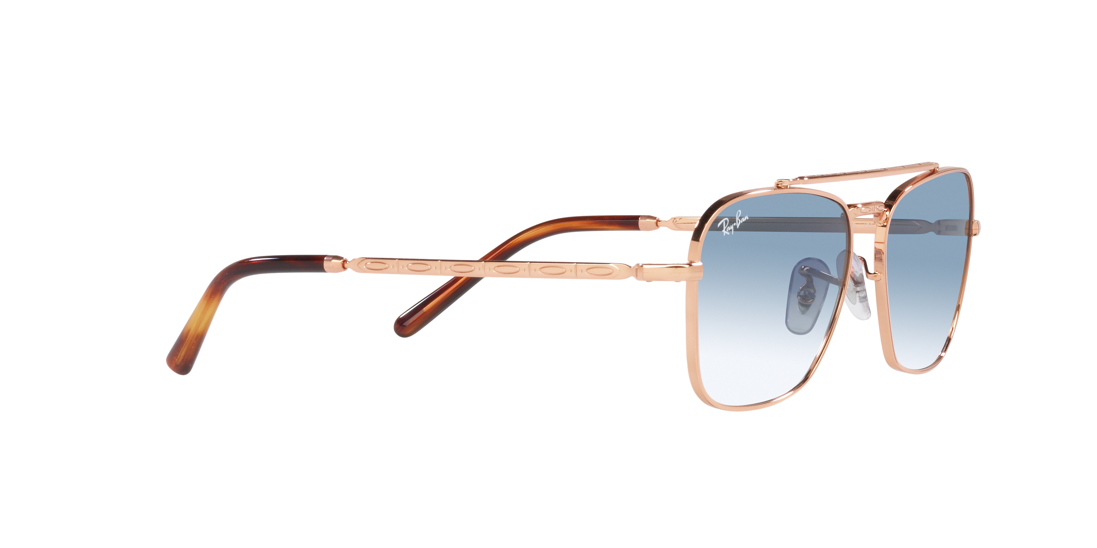 RAY BAN NEW CARAVAN -ROSE GOLD