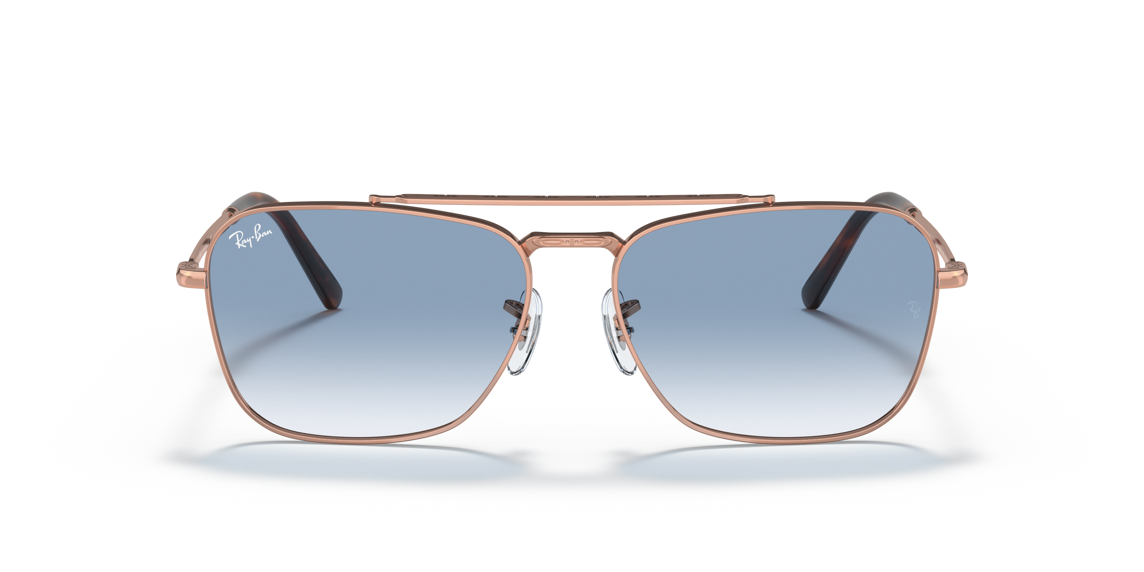 RAY BAN NEW CARAVAN -ROSE GOLD