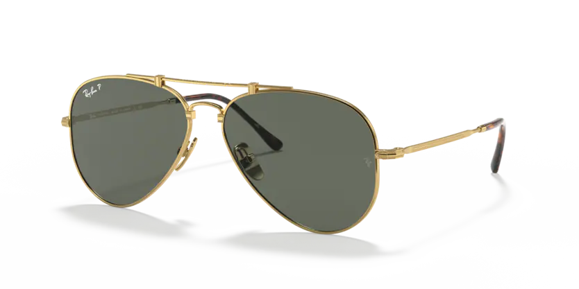 RAY BAN TITANIUM FRAME POLARIZED -THE ULTIMATE