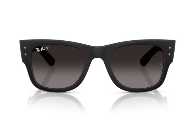 RAYBAN MEGA WAYFERER LITEFORCE MATT BLACK POLARIZED