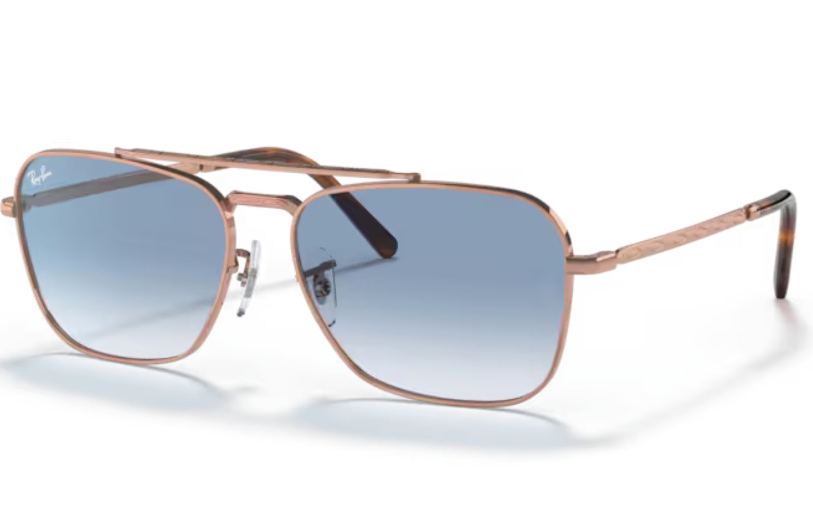 RAY BAN NEW CARAVAN -ROSE GOLD