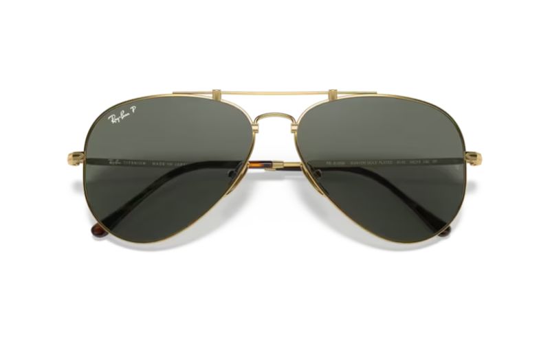 RAY BAN TITANIUM FRAME POLARIZED -THE ULTIMATE