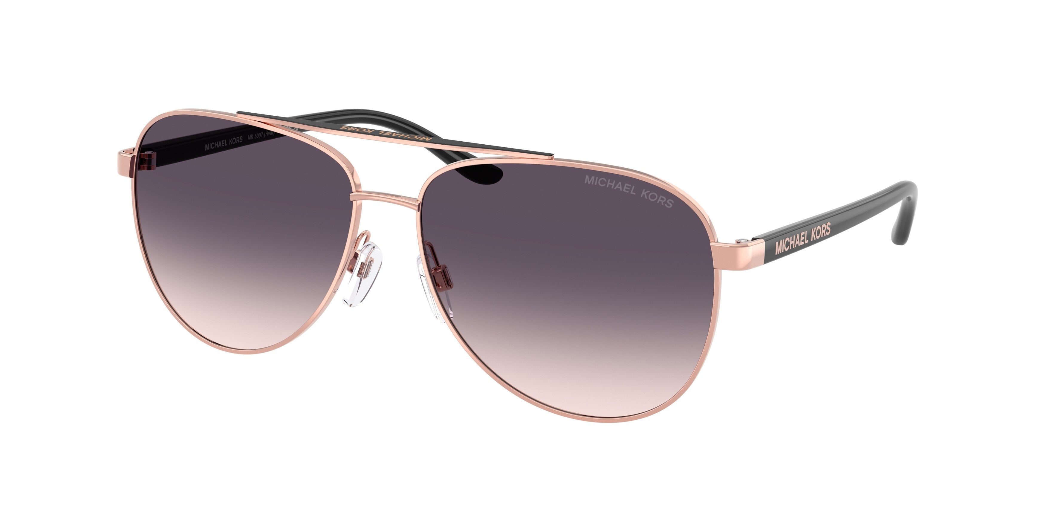 MICHAEL KORS ROSE GOLD AVIATOR