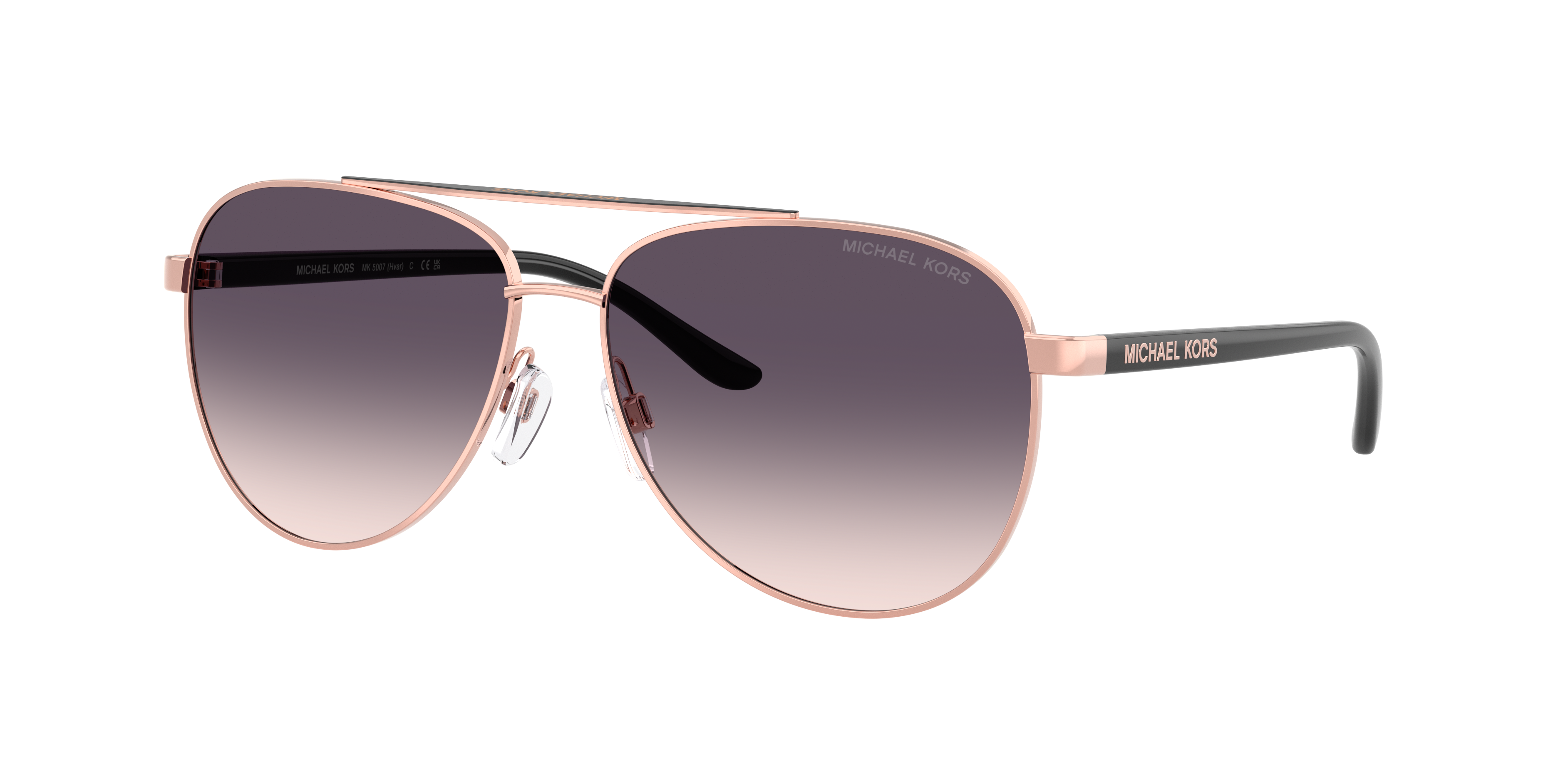 MICHAEL KORS ROSE GOLD AVIATOR
