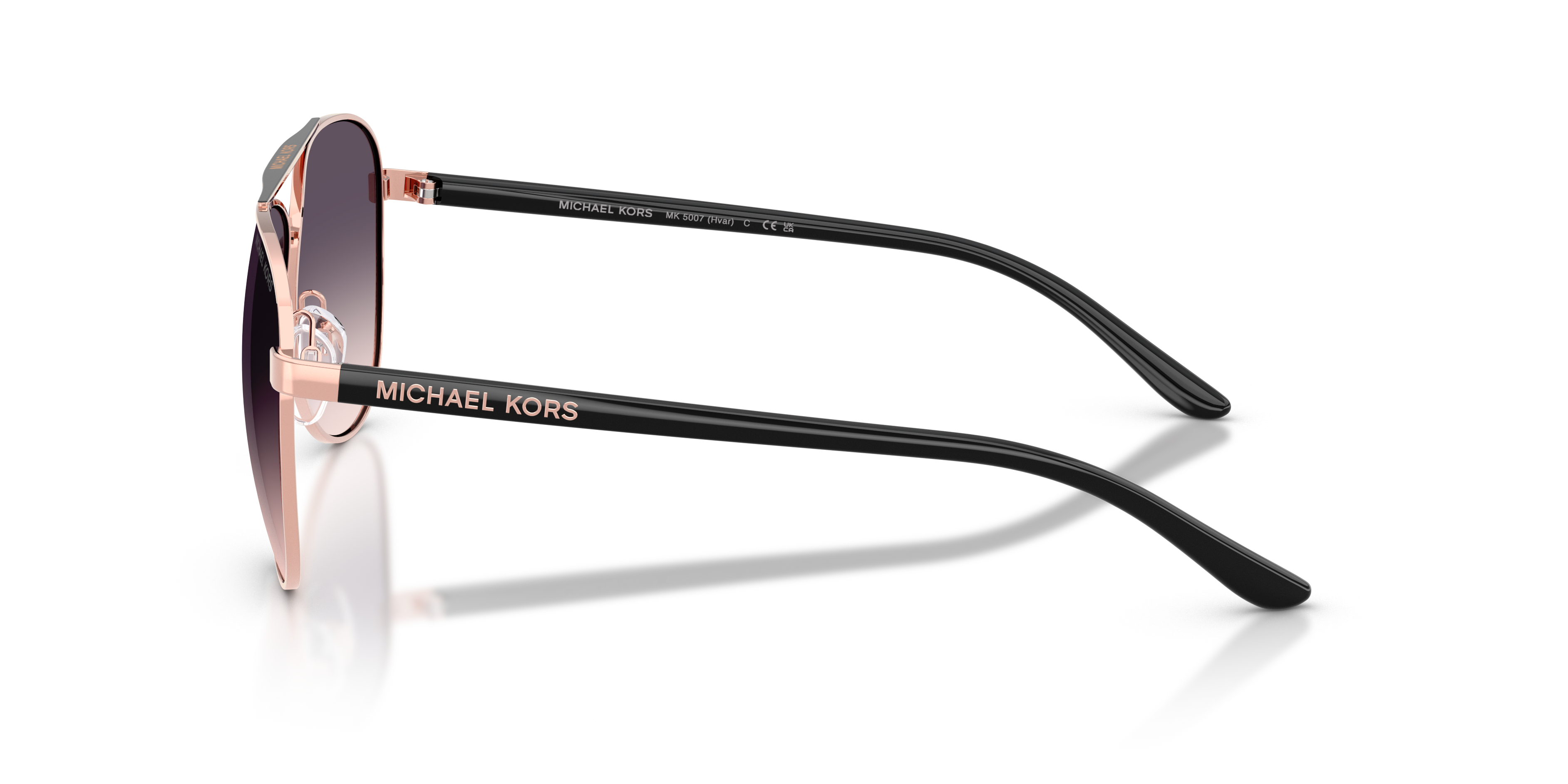 MICHAEL KORS ROSE GOLD AVIATOR