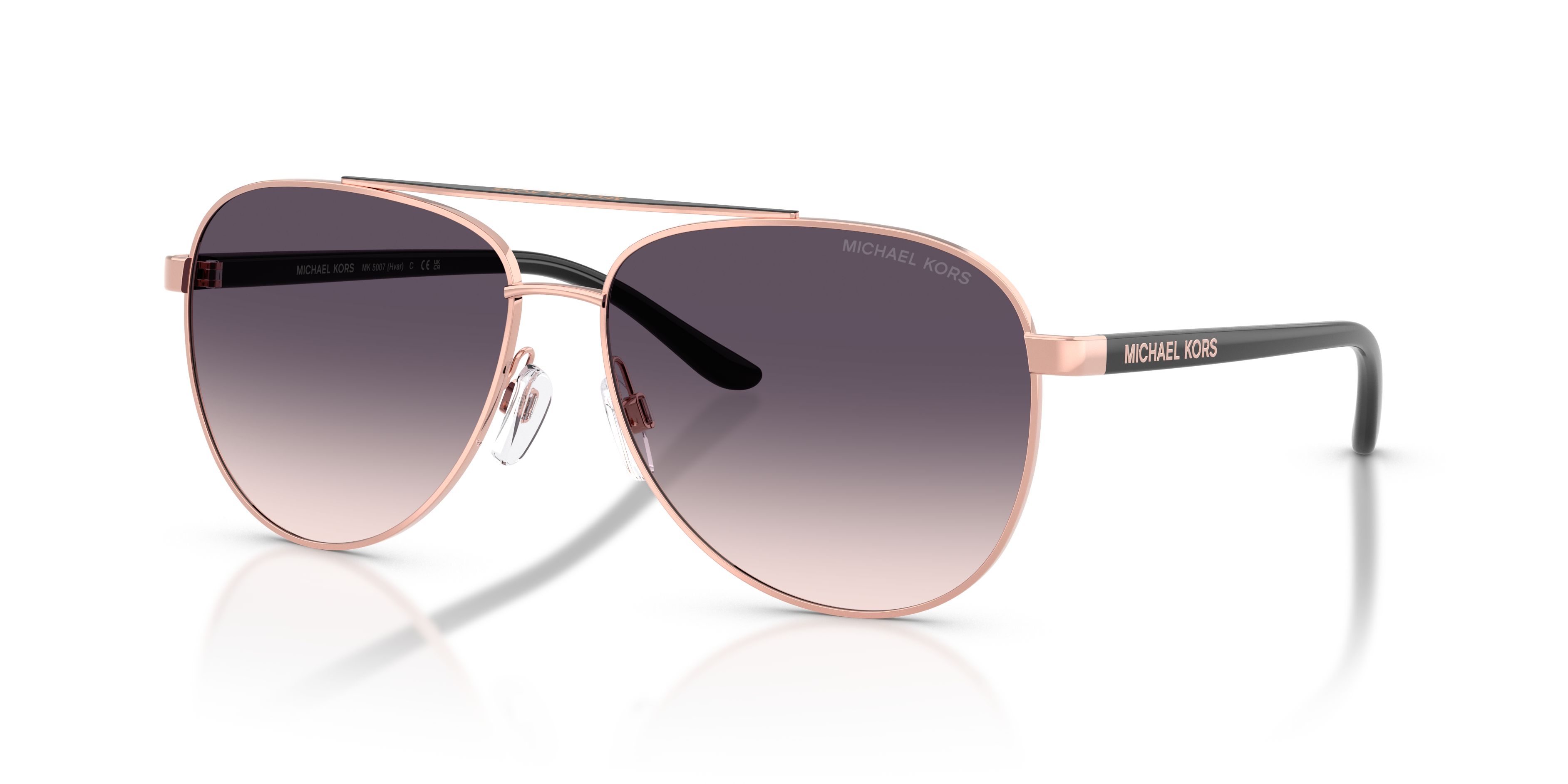 MICHAEL KORS ROSE GOLD AVIATOR