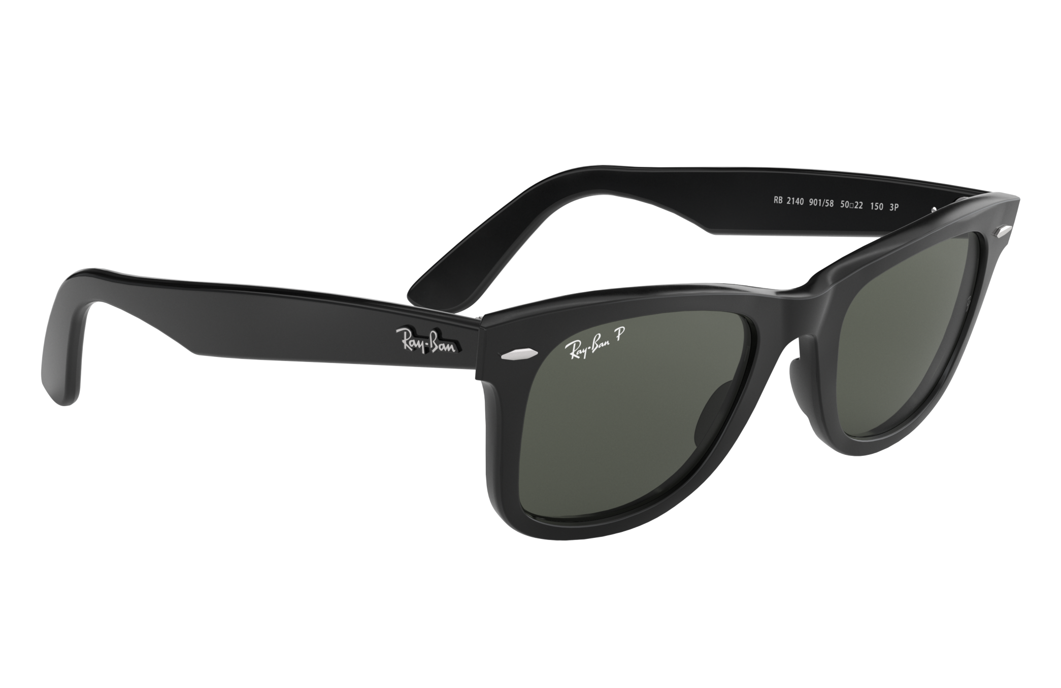 RAY-BAN WAYFARER 2140 BLACK POLARIZED