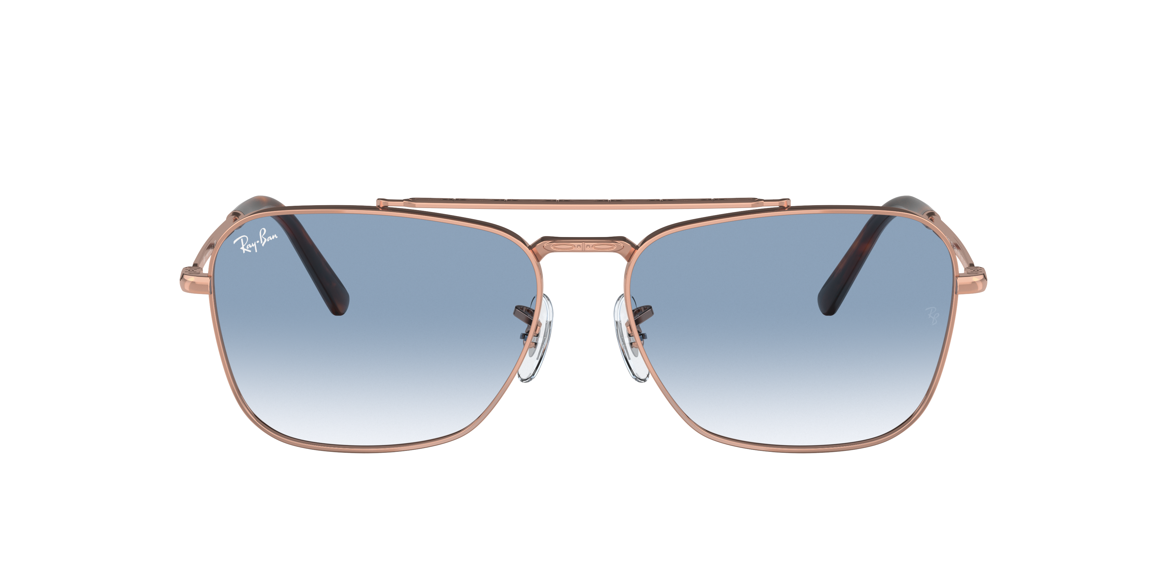RAY BAN NEW CARAVAN -ROSE GOLD