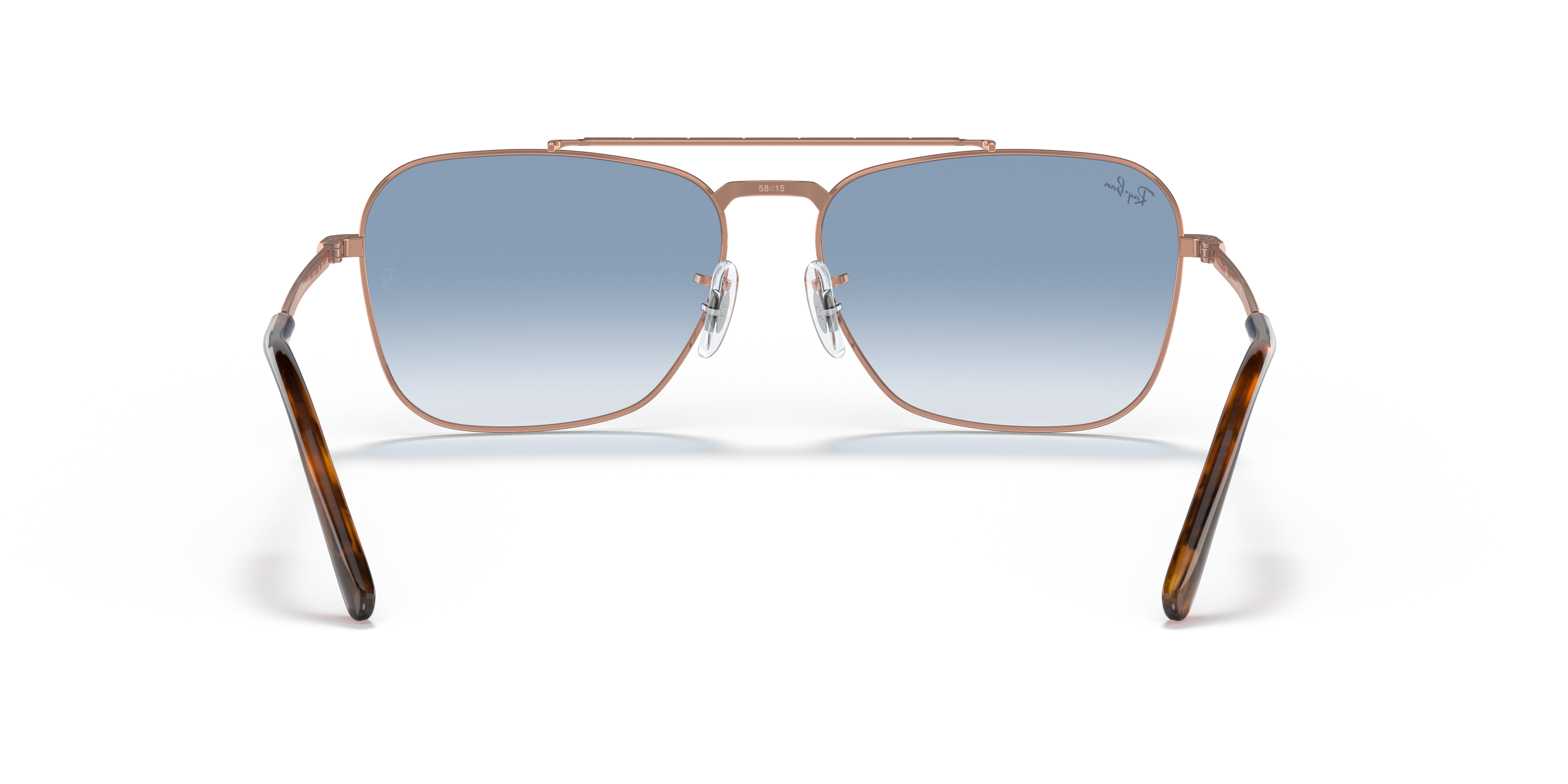 RAY BAN NEW CARAVAN -ROSE GOLD
