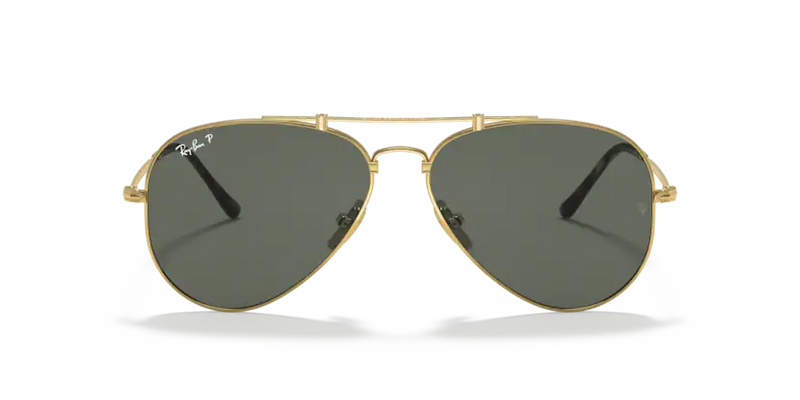 Ray ban titanium hot sale polarized