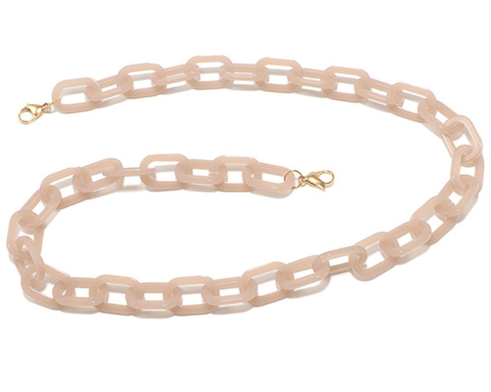 SUNGLASS CHAIN LARGE LINK ACCETATE