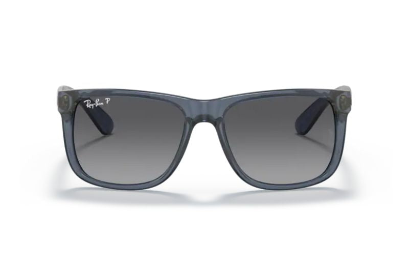 Ray-Ban Justin - Square Black Frame Sunglasses For Men